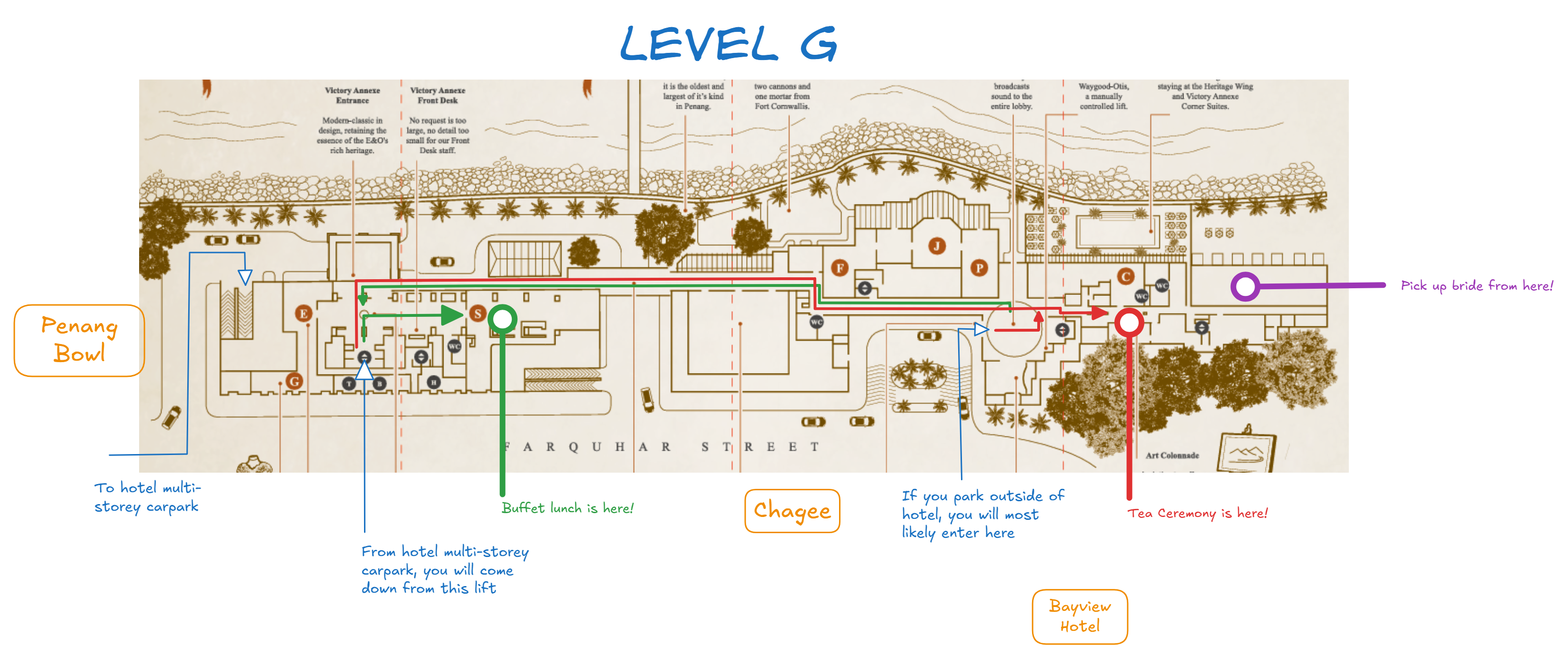 Eastern & Oriental Hotel map preview